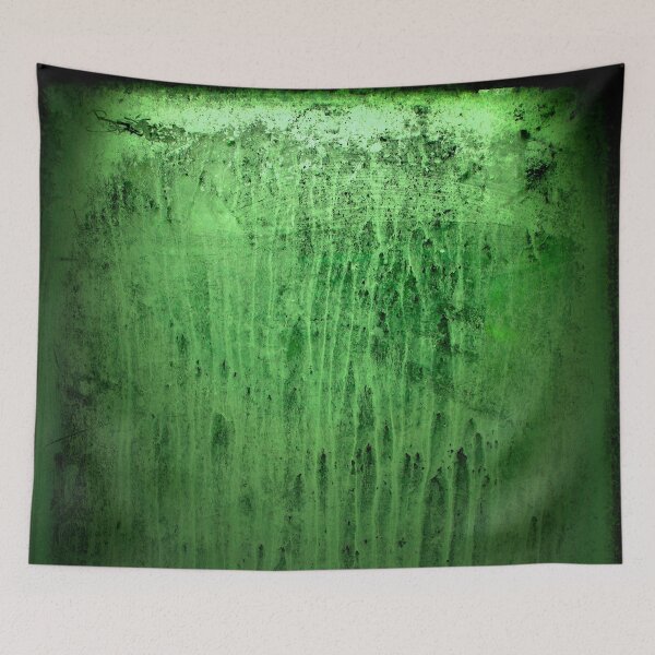 Item preview, Old green window at night designed and sold by steveball.