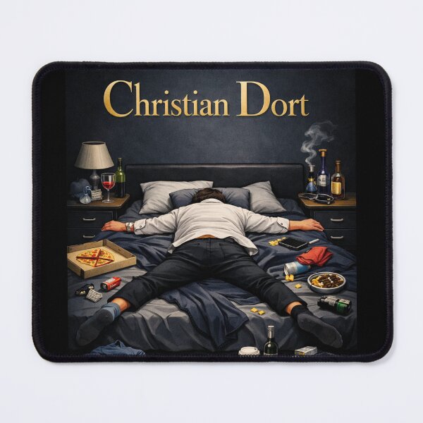 Item preview, Christian Dort Parody designed and sold by UnPeuDeSerieux.