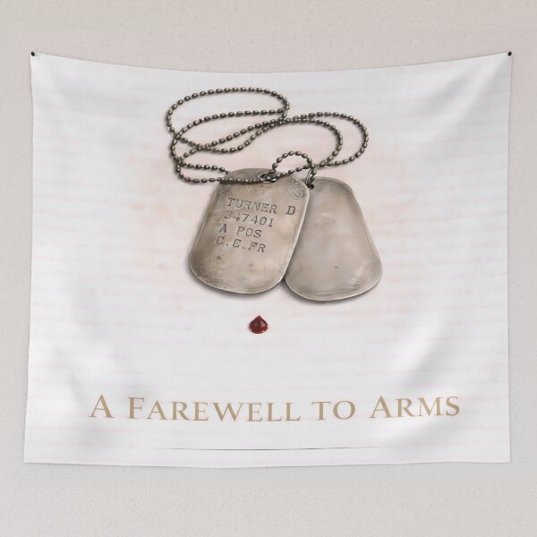 Item preview, Ernest Hemingway Minimalist Literary Classics Vintage Cover Artwork designed and sold by PinUpPizzazz.