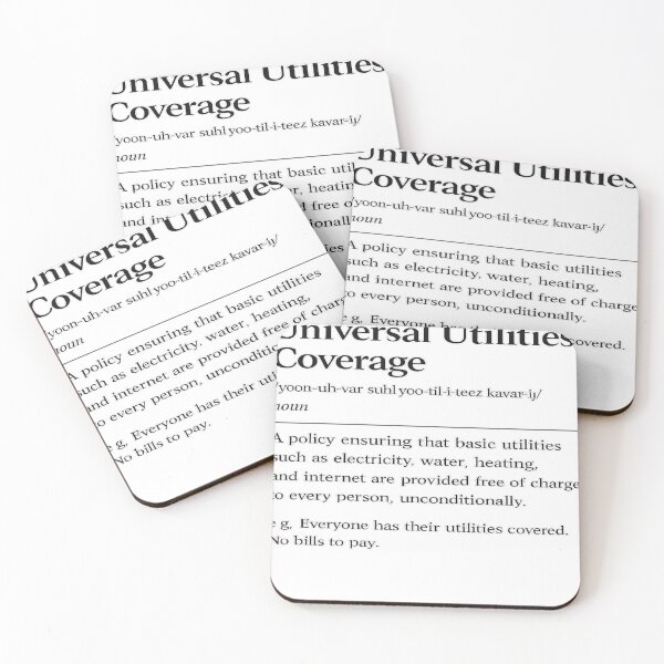 Item preview, Universal Utilities Coverage  designed and sold by SociProgress.