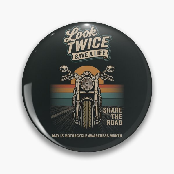 Item preview, Look Twice Save A Life May designed and sold by MaddiLoppnow.