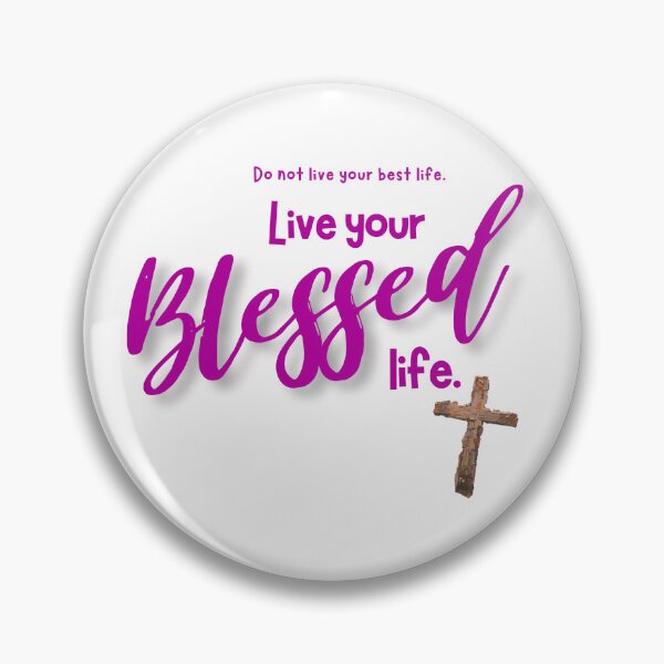 Item preview, Live your Blessed life - grape designed and sold by Cane & Abel Creations ..