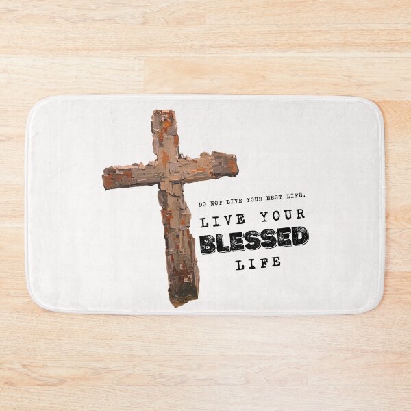 Item preview, Live your Blessed life - black designed and sold by Cane & Abel Creations ..