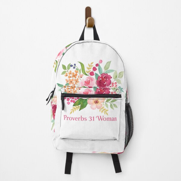 Item preview, Proverbs 31 Woman Floral Watercolor Christian Design designed and sold by DIY by Daphne Co..