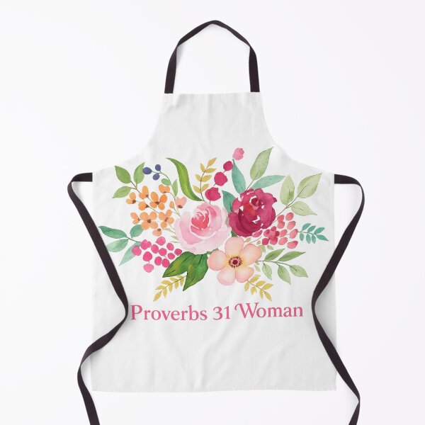 Item preview, Proverbs 31 Woman Floral Watercolor Christian Design designed and sold by DIY by Daphne Co..