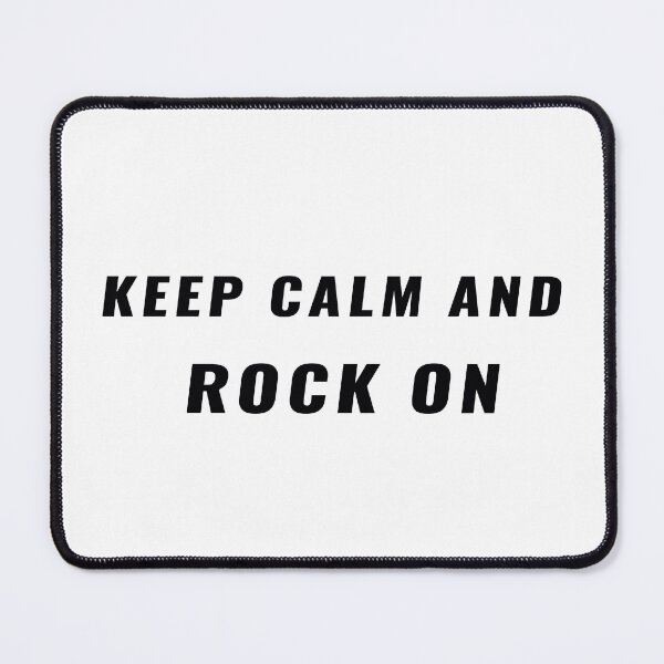 Item preview, Keep Calm And Rock On Music T-Shirt – Rock Lover Gift | Uncle Jichuan designed and sold by Uncle-Jichuan.