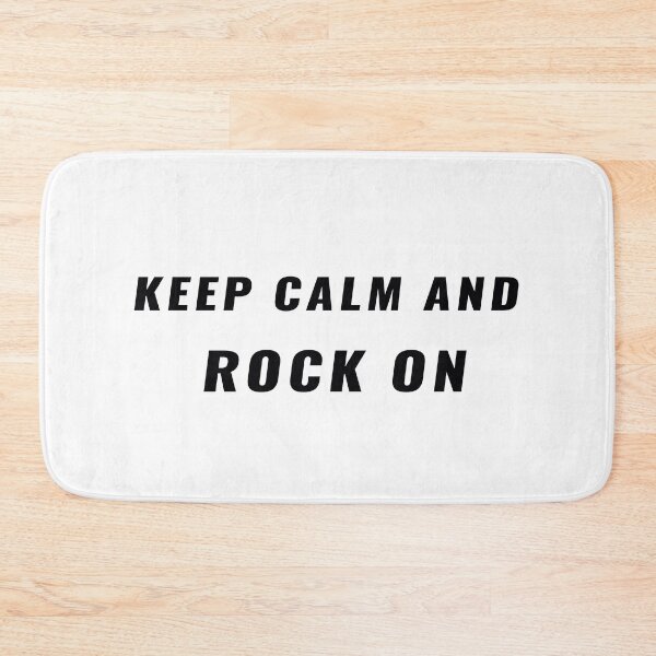 Item preview, Keep Calm And Rock On Music T-Shirt – Rock Lover Gift | Uncle Jichuan designed and sold by Uncle-Jichuan.