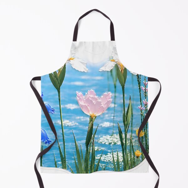 Item preview, Spring Iris Pond Magnet designed and sold by sweetie-monster.