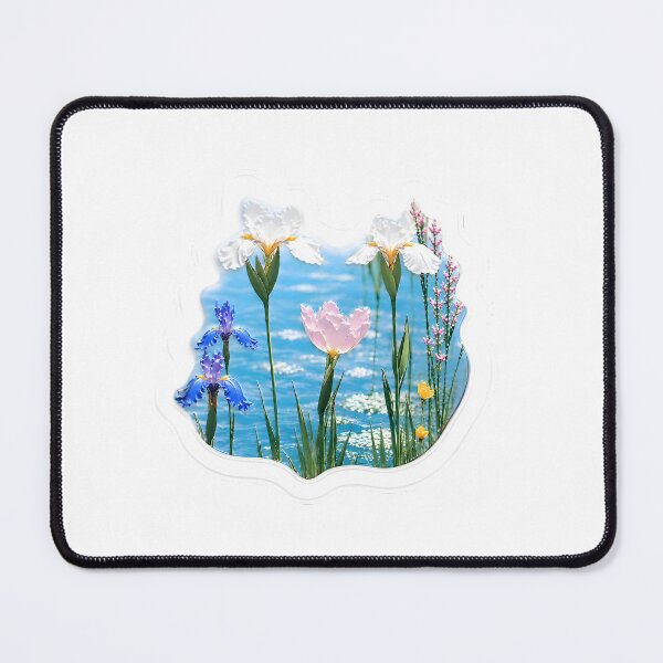 Item preview, Spring Iris Pond Magnet designed and sold by sweetie-monster.