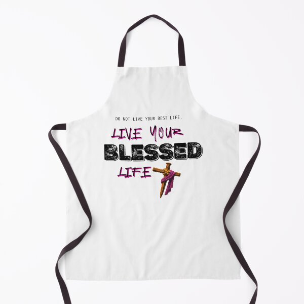 Item preview, Live your Blessed life - black designed and sold by Cane & Abel Creations ..