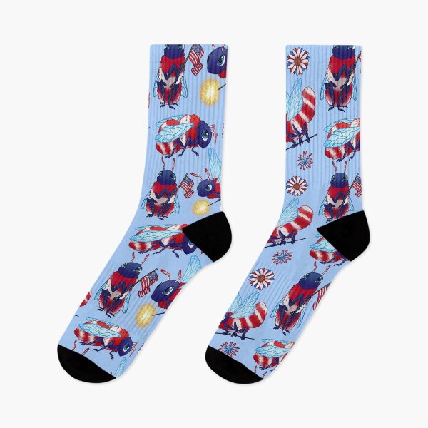Item preview, Red, White and Bee designed and sold by DoodleBugPress.