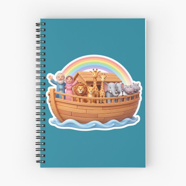 Item preview, Cute 3D Noah's Ark Cartoon Sticker designed and sold by RRRShop.
