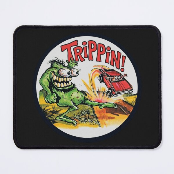 Item preview, GREEN EYE POPPIN' MONSTER HAPPILY TRIPS CARS FOR FUN designed and sold by V3GFX.