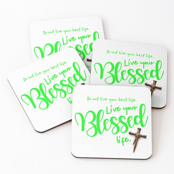 Item preview, Live your Blessed life - lime designed and sold by Cane & Abel Creations ..