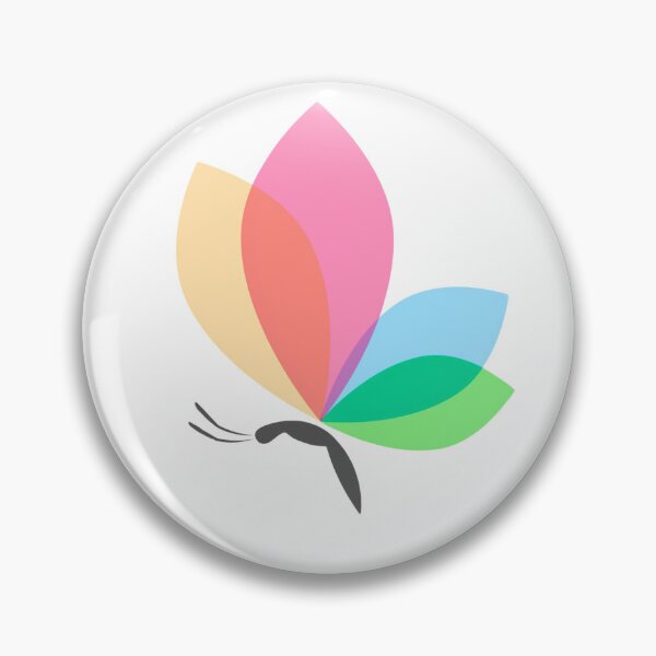 Item preview, Minimalist Pastel Butterfly - Watercolor Overlap Aesthetic designed and sold by TheSquirla.