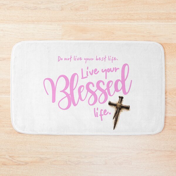 Item preview, Live your Blessed life - pink lemonade designed and sold by Cane & Abel Creations ..