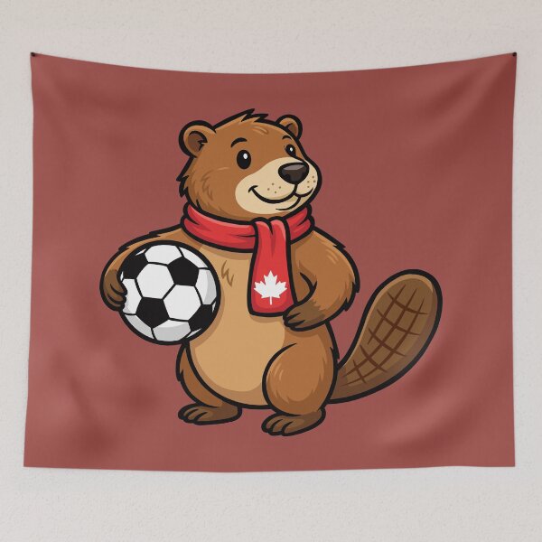 Item preview, Canadian Beaver Soccer designed and sold by Ghost on Toast.