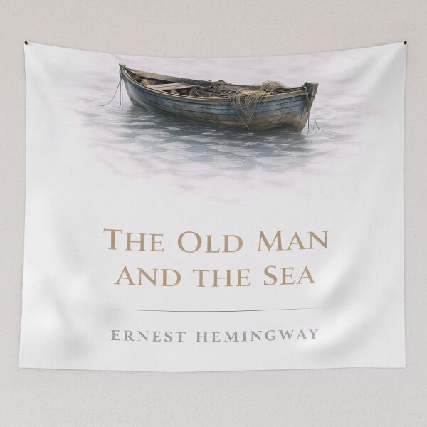Item preview, Ernest Hemingway Minimalist Literary Classics Vintage Cover Artwork designed and sold by PinUpPizzazz.
