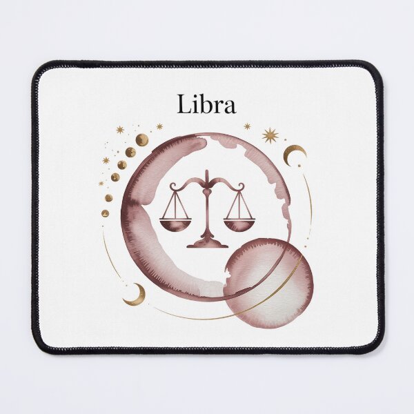 Item preview, Libra Zodiac Watercolor Celestial Art – Elegant Astrology Design designed and sold by Cool-cat-art.