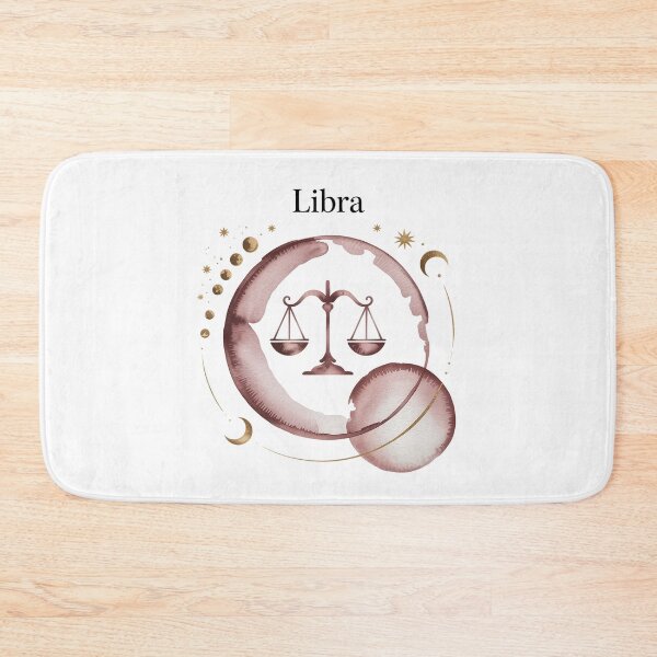 Item preview, Libra Zodiac Watercolor Celestial Art – Elegant Astrology Design designed and sold by Cool-cat-art.