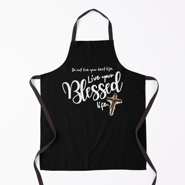 Item preview, Live your Blessed life - white designed and sold by Cane & Abel Creations ..