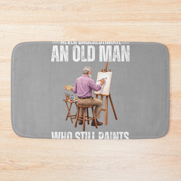 Item preview, Proud Old Man Painter Funny Dad Grandpa Father’s Day designed and sold by GreggRoss.
