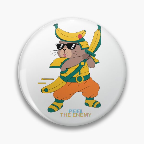 Item preview, Peel the Enemy - Banana Capybara designed and sold by Mousy17.