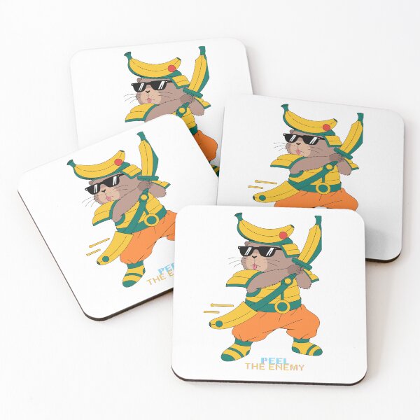 Item preview, Peel the Enemy - Banana Capybara designed and sold by Mousy17.