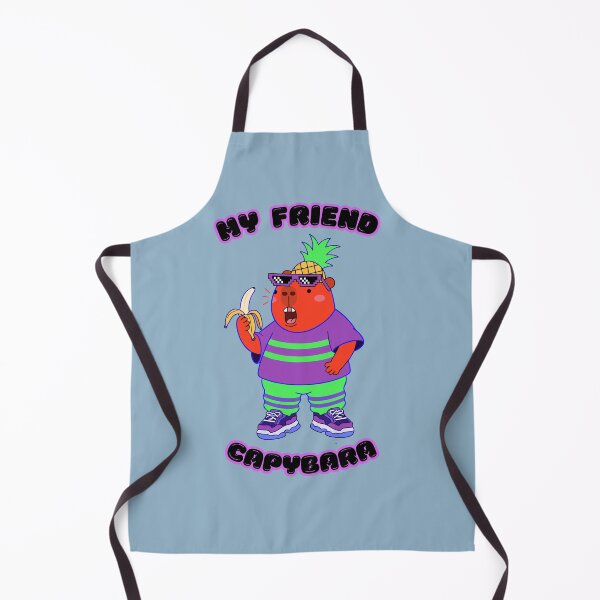 Item preview, My Friend Capybara - Cool Pineapple Vibes designed and sold by Mousy17.