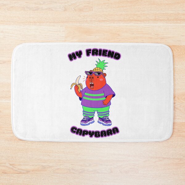 Item preview, My Friend Capybara - Cool Pineapple Vibes designed and sold by Mousy17.