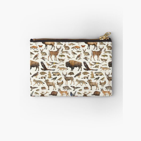 Item preview, Animals of the Great Plains Retro Style Identification Chart designed and sold by kakarikihill.