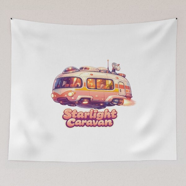 Item preview, Starlight Science Fiction Travel  designed and sold by LuveraxArt.