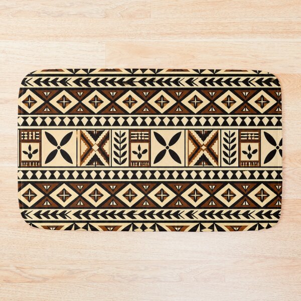 Item preview, Tongan Tapa Cloth Pattern - Polynesian Ngatu Geometric Design designed and sold by Myra365Art.