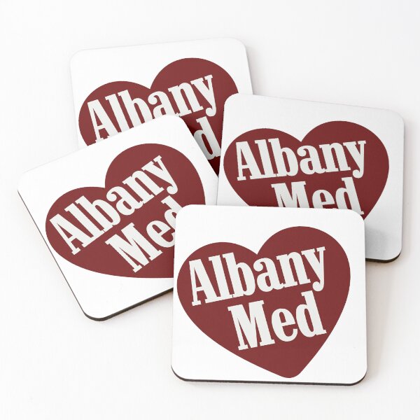 Item preview, Albany Med Heart Sticker designed and sold by lailalrawi.