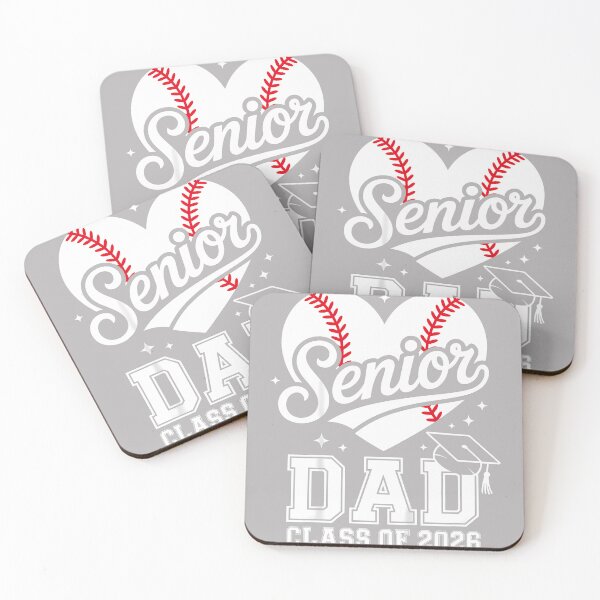 Item preview, Proud Senior Dad Class of 2026 Baseball Graduation Heart Dad designed and sold by GreggRoss.