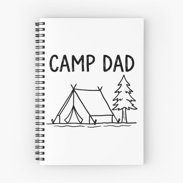 Item preview, Camp Dad black and white designed and sold by Wander & Create.
