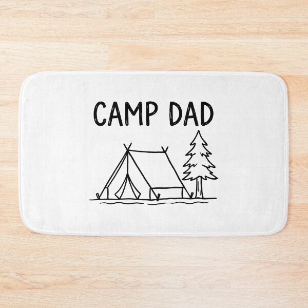 Item preview, Camp Dad black and white designed and sold by Wander & Create.