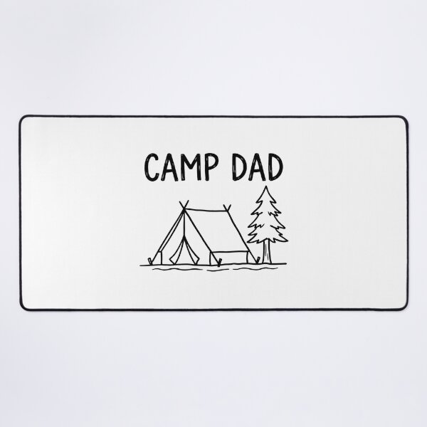 Item preview, Camp Dad black and white designed and sold by Wander & Create.