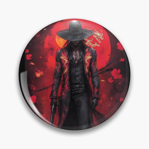 Item preview, Dark Samurai Gunslinger Fantasy designed and sold by Amr Siam.