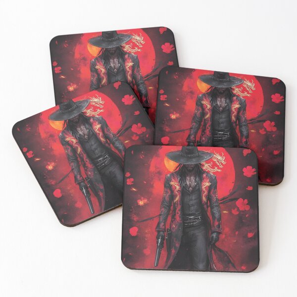 Item preview, Dark Samurai Gunslinger Fantasy designed and sold by Amr Siam.