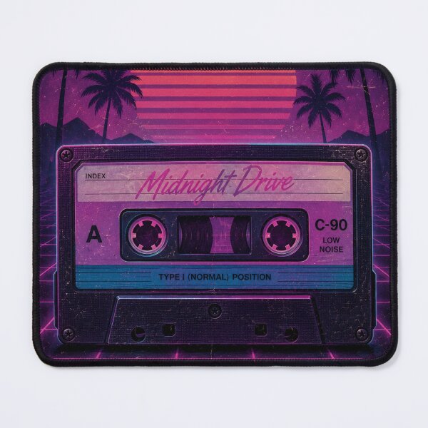 Item preview, Vintage 80s Synthwave Cassette Tape Poster designed and sold by aashcreat.