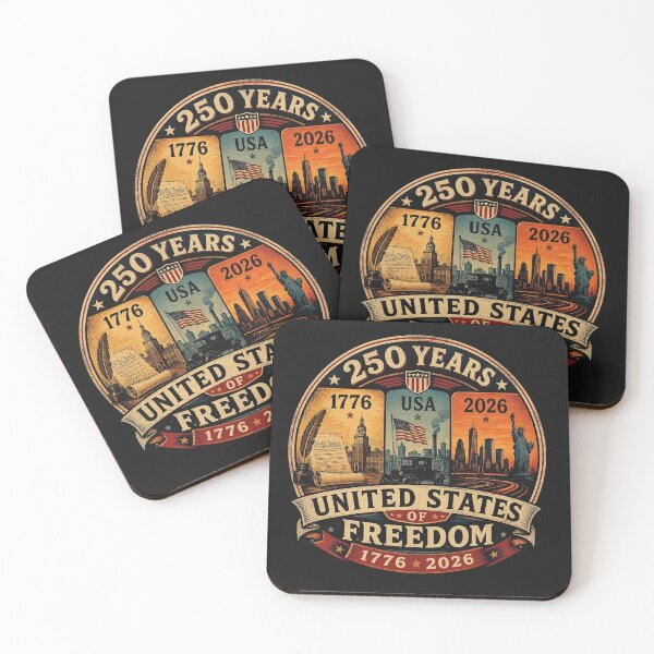 Item preview, 250 Years of American Freedom Retro USA 4th July Independence Day designed and sold by DesignbyAACreations .