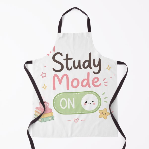 Item preview, Study Mode ON Cute Kawaii Student Motivation Design designed and sold by Sanika arts .