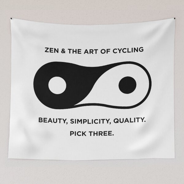 Item preview, Zen & the Art of Cycling designed and sold by Half Serious.