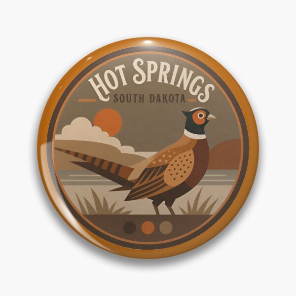 Item preview, Hot Springs South Dakota designed and sold by Broken Antler Designs .