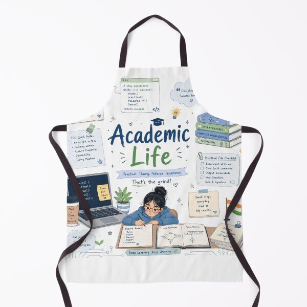 Item preview, Academic Life Cute Study Aesthetic Sticker | Student Motivation Pastel Design | College & Exam Vibes designed and sold by Sanika arts .