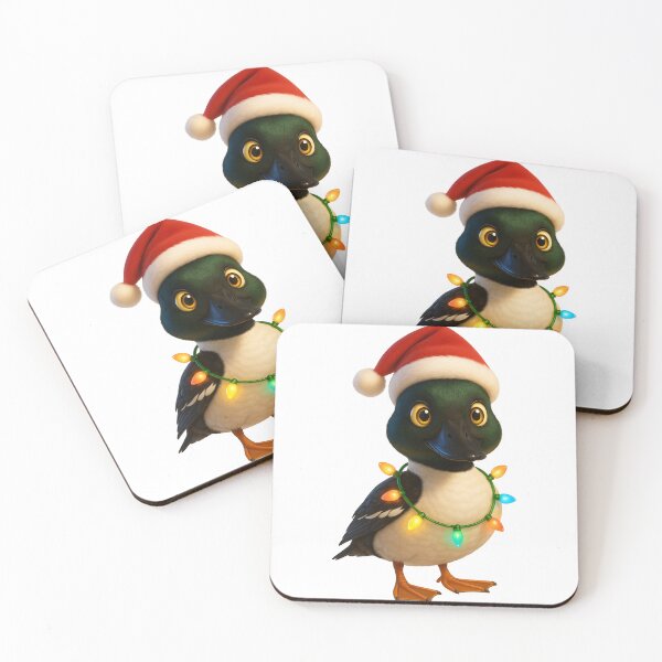 Item preview, Christmas Common Goldeneye Duck designed and sold by Sillytoe.