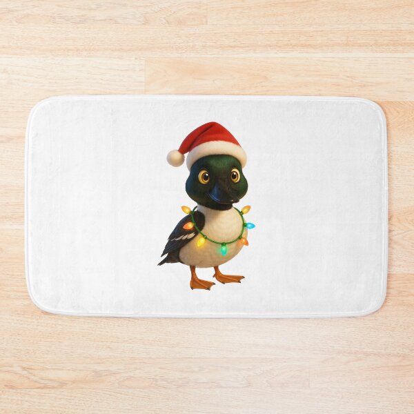 Item preview, Christmas Common Goldeneye Duck designed and sold by Sillytoe.