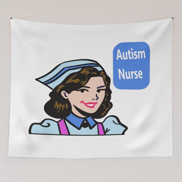 Item preview, Autism Nurse  designed and sold by Mother Daughter Drawings .
