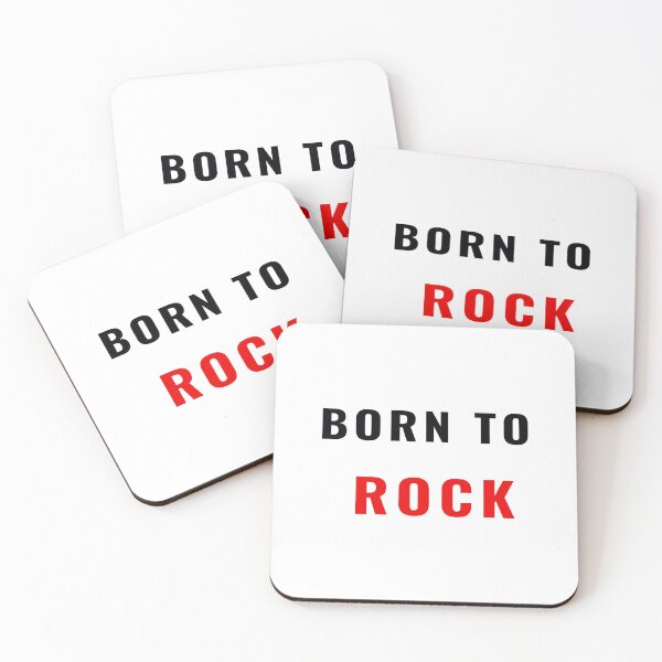 Item preview, Born To Rock T-Shirt – Rocker Gift | Uncle Jichuan designed and sold by Uncle-Jichuan.